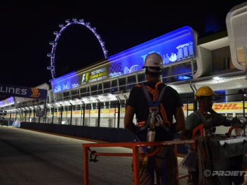 Singapore 2017 proiezioni scenografiche pubblicitarie