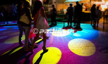 floor decorative projections