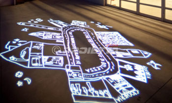 floor artistic projections