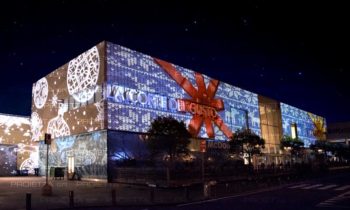 Projections on big malls
