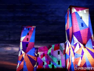 medieval themed decorative projections