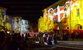 medieval themed decorative projections
