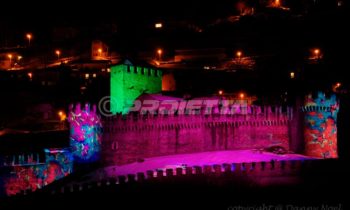 projections on castles