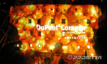 scenographic projections for advertising