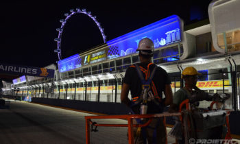 F1 gran prix in Singapore