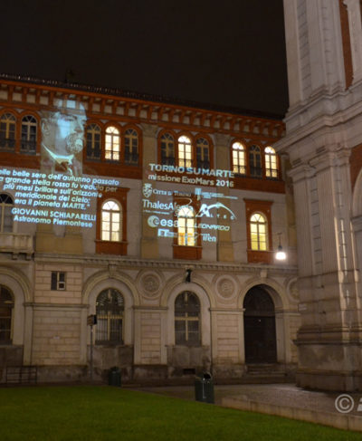 Proiezione evento Exo Mars Torino