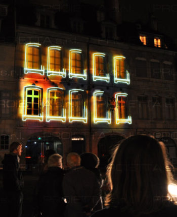 Événement de Video Mapping Musée Victor Hugo