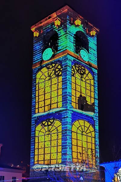 Video Mapping a Sondrio - Natale 2020