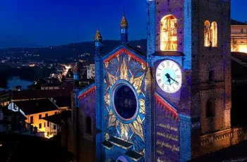 Moncalieri-illuminazione-natale-2024-videomapping